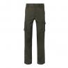 Multipocket stretch trousers 290gm² in cotton 46% eme 38% and polyester 16% Vl pan