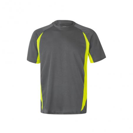 Twotone birdeye technical tshirt 160gm² in polyester 100% Vl slayer