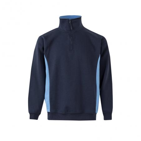 Twotone terry sweatshirt 260gm² in polyester 65% and cotton 35% Vl svarog