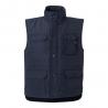Multipocket padded vest 220gm² in polyester 100% Vl mefitis