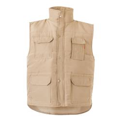 Multipocket padded vest...
