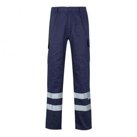 Multipocket twill trousers 200gm² in cotton 35% and polyester 65% Vl asclepius