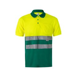 Twotone birdeye polo shirt...