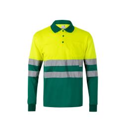 Twotone birdeye polo shirt...