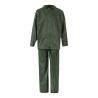 Rain suit 225gm² twopiece in polyester 100% with pvc coating Vl sedna