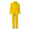 Rain suit 225gm² twopiece in polyester 100% with pvc coating Vl sedna