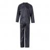 Rain suit 225gm² twopiece in polyester 100% with pvc coating Vl sedna
