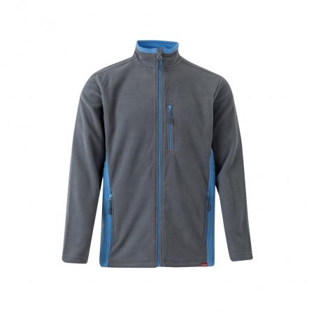 Twotone fleece jacket 220gm² in polyester 100% Vl geras