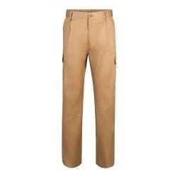 Multipocket twill trousers...
