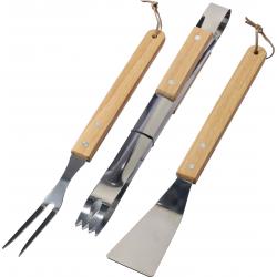 Grill-Set aus Edelstahl...