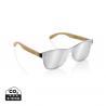 Prism RCS recycled plastic sunglasses with bamboo frame