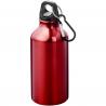 Oregon 400 ml aluminium trinkflasche mit karabinerhaken 