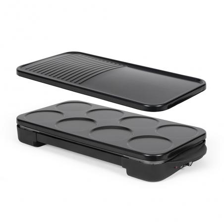 2-in-1-Gerät für Crêpe und Plancha-Grill DOC349N