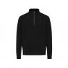 IQONIQ Elgon recycled cotton quarter zip sweater