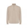 IQONIQ Elgon recycled cotton quarter zip sweater