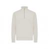 IQONIQ Elgon recycled cotton quarter zip sweater