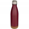 Cove 500 ml doppelwandige, vakuumisolierte trinkflasche aus edelstahl mit korkdetails 