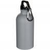Oregon 400 ml matte RCS-zertifizierte einwandige trinkflasche aus recyceltem edelstahl mit karabinerhaken 