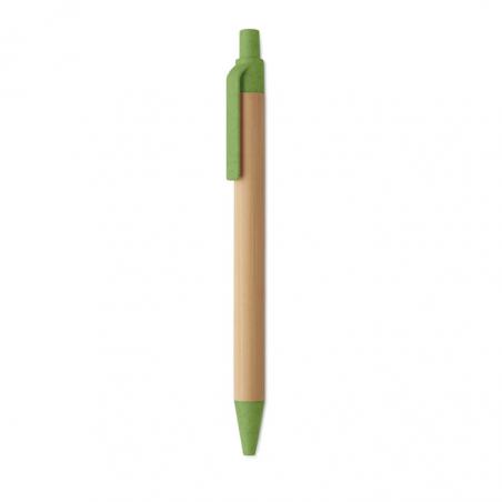 Druckkugelschreiber mit bambus Itea colour