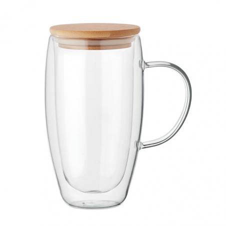 Doppelwandiger glasbecher 450ml Existing name