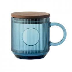 Gerippter glasbecher 300ml...