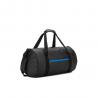 Cylindrical sports bag in highdensity 600d recycled polyester with side compartment for shoes Osasco sport