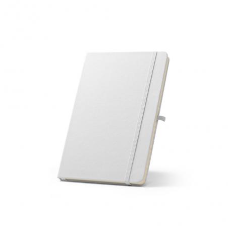 A5 notebook in recycled polyester 100% rpet 300d with hard cover and lined pages Anne sub
