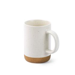 Ceramic mug with cork base...