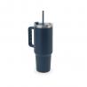 Large stainless steel travel cup 91% recycled with vacuum insulated double wall and a matt finish 1300 ml Joyner xl