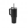 Large stainless steel travel cup 91% recycled with vacuum insulated double wall and a matt finish 1300 ml Joyner xl