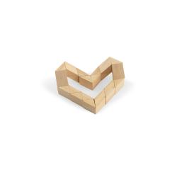 Wooden puzzle with 24...