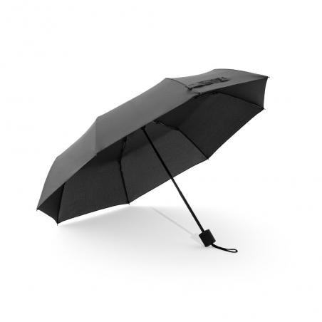 umbrella in recycled polyester 100% rpet pongee 190t foldable in 3 sections Aiden