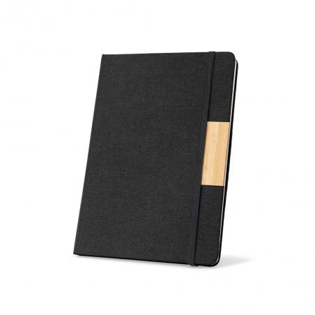 Set consisting of a hardcover a5 notepad and a bamboo ballpoint Homero
