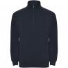 Aneto pullover mit viertelreißverschluss 