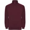 Aneto pullover mit viertelreißverschluss 