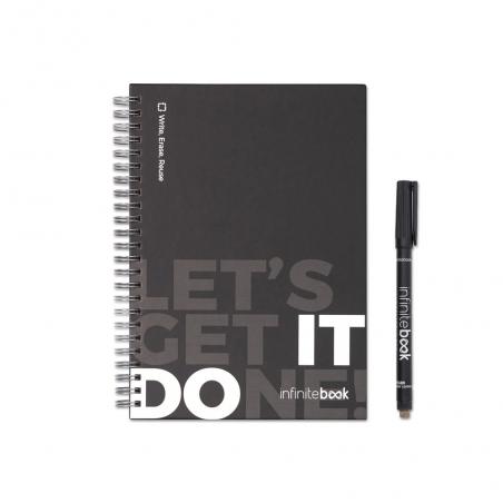 Infinitebook kit with hardcover 1 cleaning kit 1 marker and 1 ballpoint holder Starter kit infinitebook