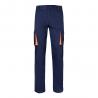 Twotone multipocket stretch trousers 240gm² in cotton 46% eme 38% and polyester 16% Vl fides