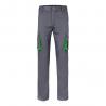 Twotone multipocket stretch trousers 240gm² in cotton 46% eme 38% and polyester 16% Vl fides