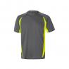 Twotone birdeye technical tshirt 160gm² in polyester 100% Vl slayer