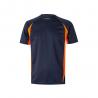 Twotone birdeye technical tshirt 160gm² in polyester 100% Vl slayer