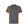 Twotone birdeye technical tshirt 160gm² in polyester 100% Vl slayer