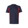 Twotone birdeye technical tshirt 160gm² in polyester 100% Vl slayer