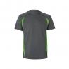 Twotone birdeye technical tshirt 160gm² in polyester 100% Vl slayer