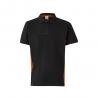 Twotone piqué polo shirt 180gm² short sleeve in cotton 60% and polyester 40% Vl supay