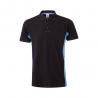 Twotone piqué polo shirt 180gm² short sleeve in cotton 60% and polyester 40% Vl supay