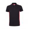 Twotone piqué polo shirt 180gm² short sleeve in cotton 60% and polyester 40% Vl supay
