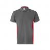 Twotone piqué polo shirt 180gm² short sleeve in cotton 60% and polyester 40% Vl supay