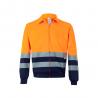 Twotone twill jacket 210gm² in polyester 80% and cotton 20% Vl neptune