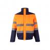 Twotone padded jacket 180gm² in polyester 100% with pu coating Vl jupiter
