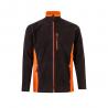 Twotone fleece jacket 220gm² in polyester 100% Vl geras